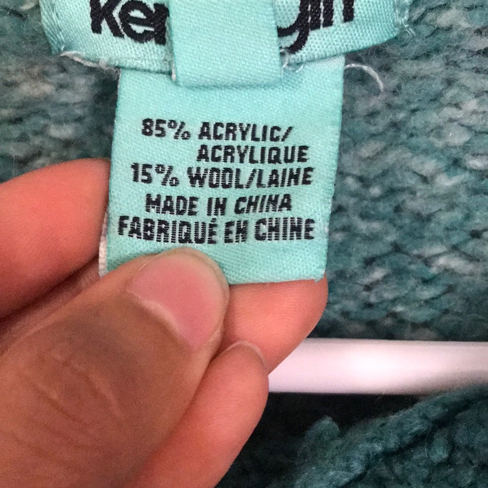 ⭐️3 for 10⭐️ Kenzie Girl. Preloved green cardigan - Picture 9 of 9